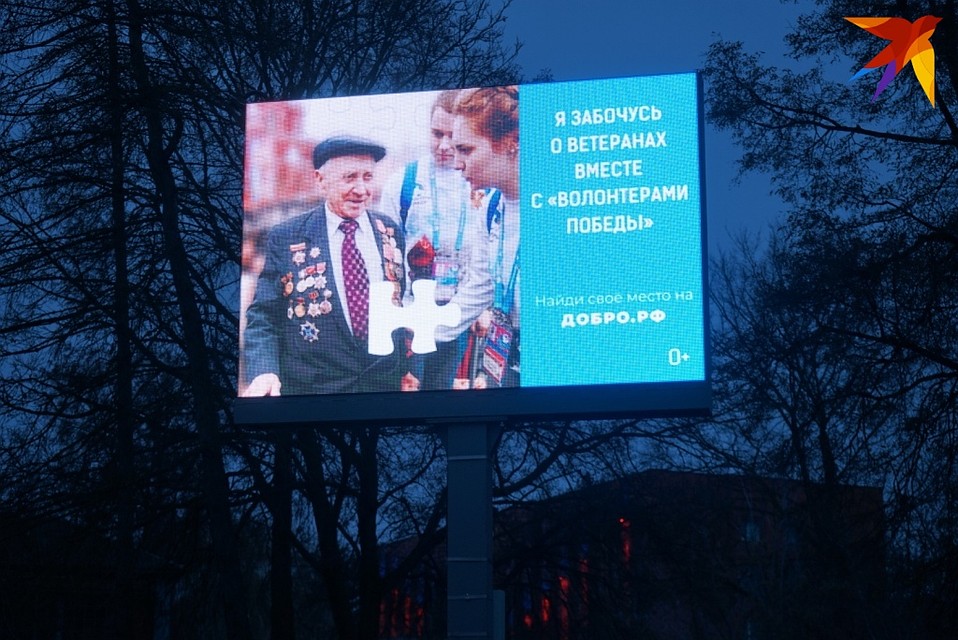 В Орле исправили ошибку в социальной рекламе про ветеранов, названных ветеринарами