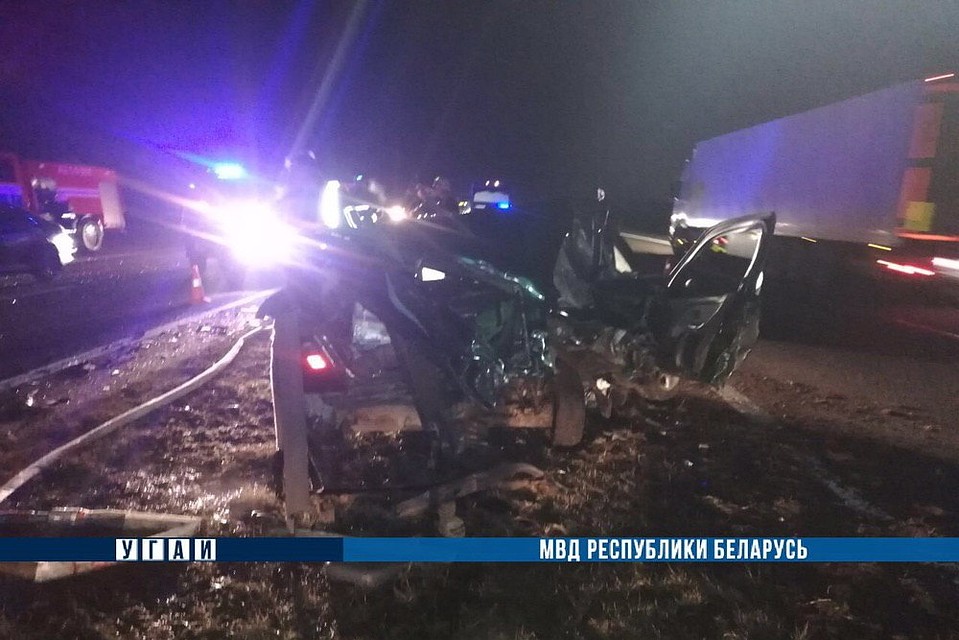 В ДТП на трассе М1 погибла женщина. Фото: МВД