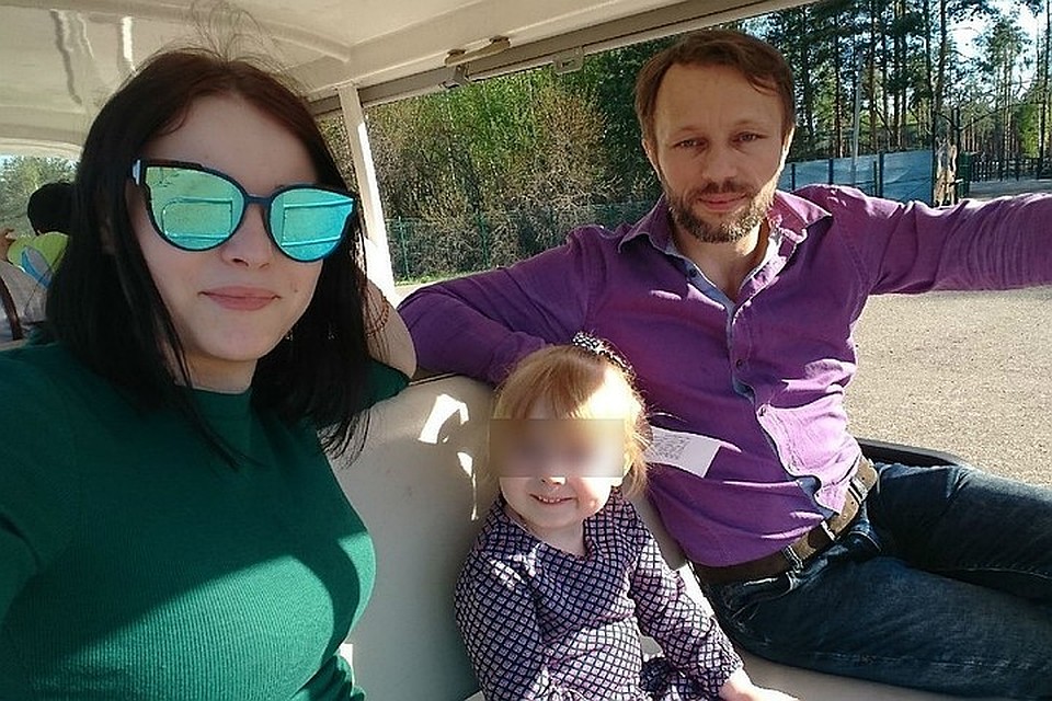 Даша Пилипенко и ее родители. Фото: семейный архив