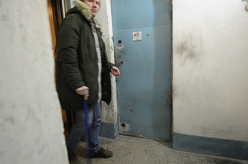 Мы застали Глеба Березкина, когда он возвращался домой