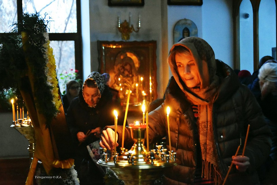 Престольный праздник в храме святого апостола Андрея Первозванного. Фото: Евгения Карпачева