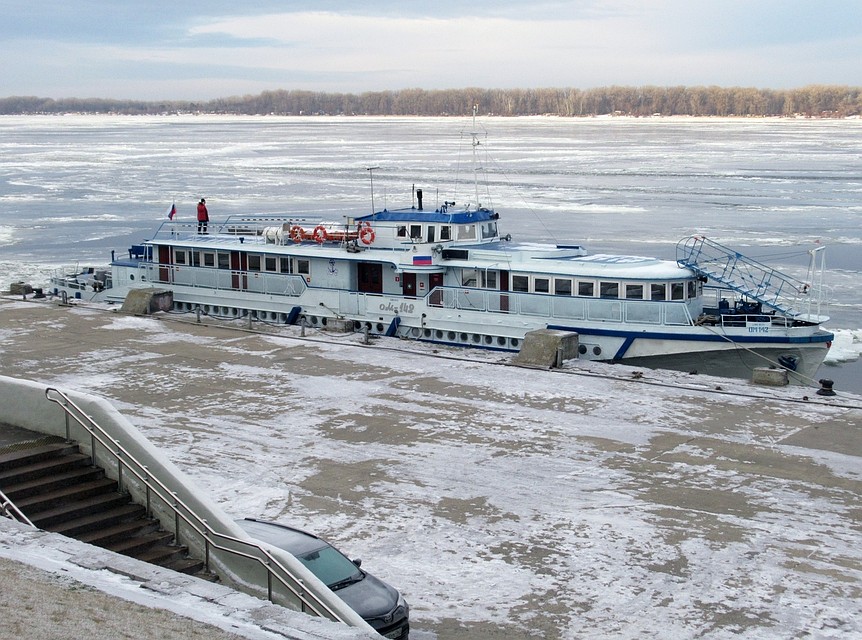 Теперь в Рождествено можно будет попасть на "подушке" ФОТО: Вячеслав Заикин