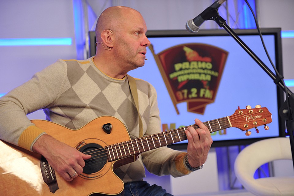 Алексей Кортнев в гостях у Радио "Комсомольская правда".