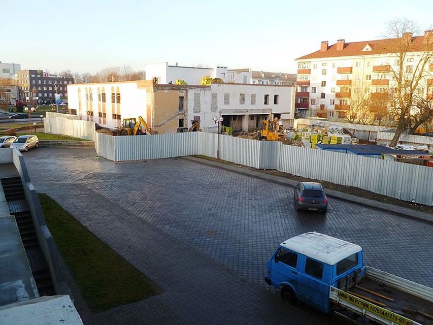 Реконструкция здания на месте древней части одного из самых старых городов страны. Фото: Игорь Титковский