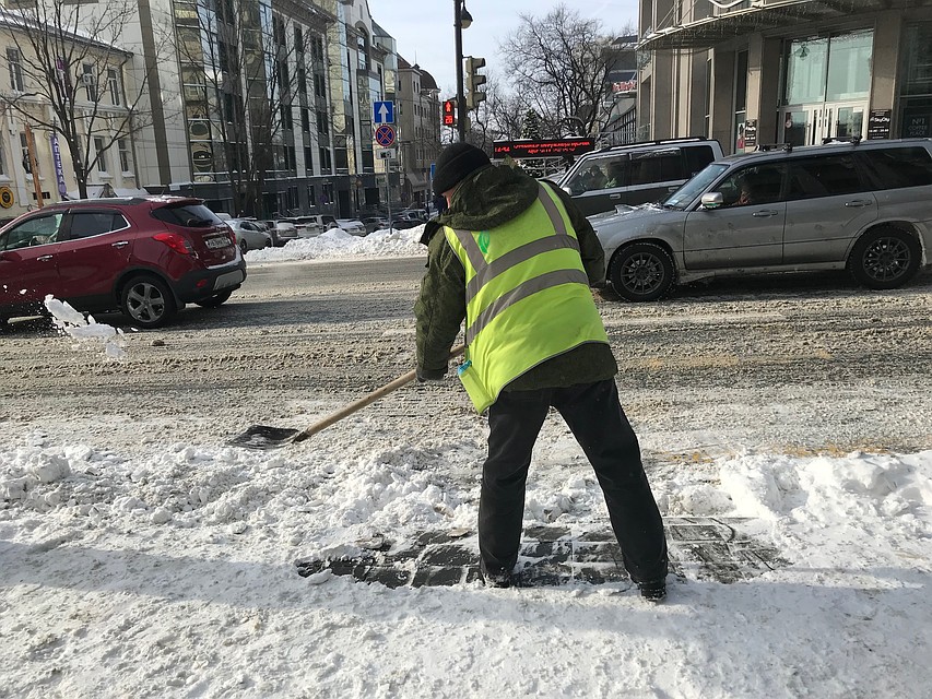 Работы по вывозу продолжатся и сегодня днем
