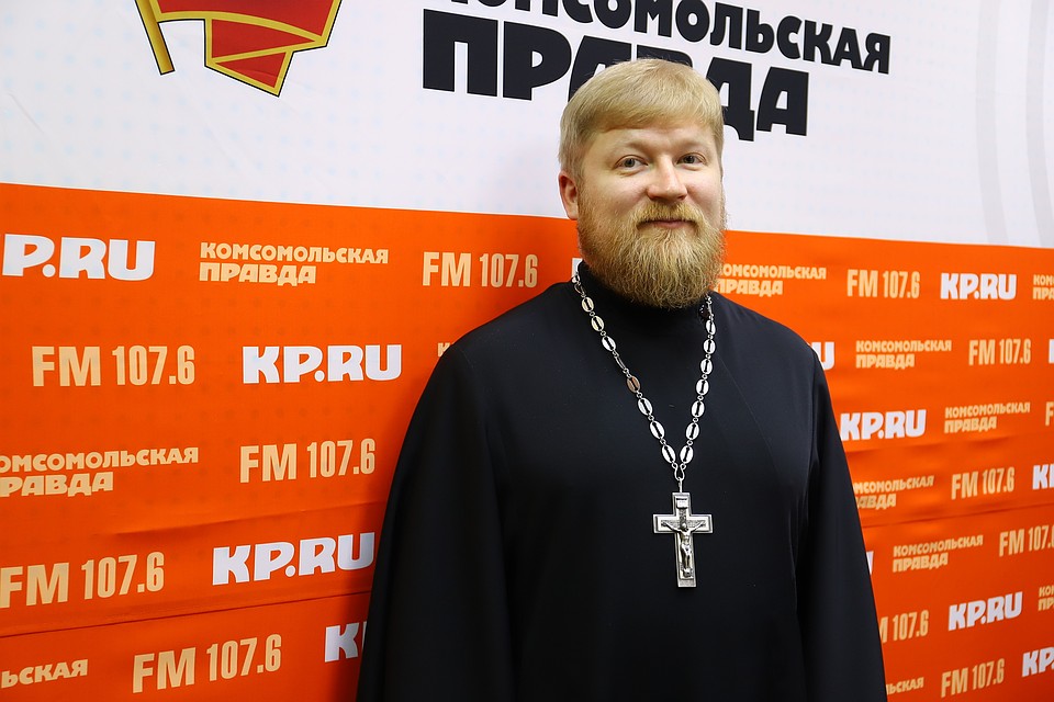 Священник Георгий Харин, настоятель храма Святого Георгия Победоносца