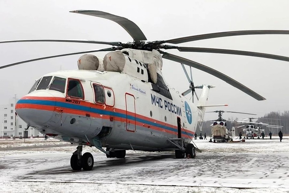 Крупнейшему в мире вертолете пришлось совершить экстренную посадку. Фото: rhc.aero.