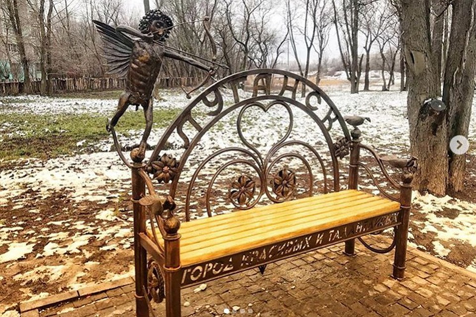 Январь в Луганске. Фото: instagram.com/i_love_lugansk/
