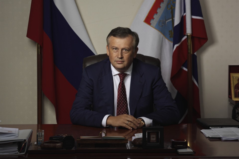 Александр Дрозденко сообщил, что за год в регионе строится до 15 новых детских садов и до 6 новых школ. Фото предоставлено пресс-службой администрации Ленинградской области.