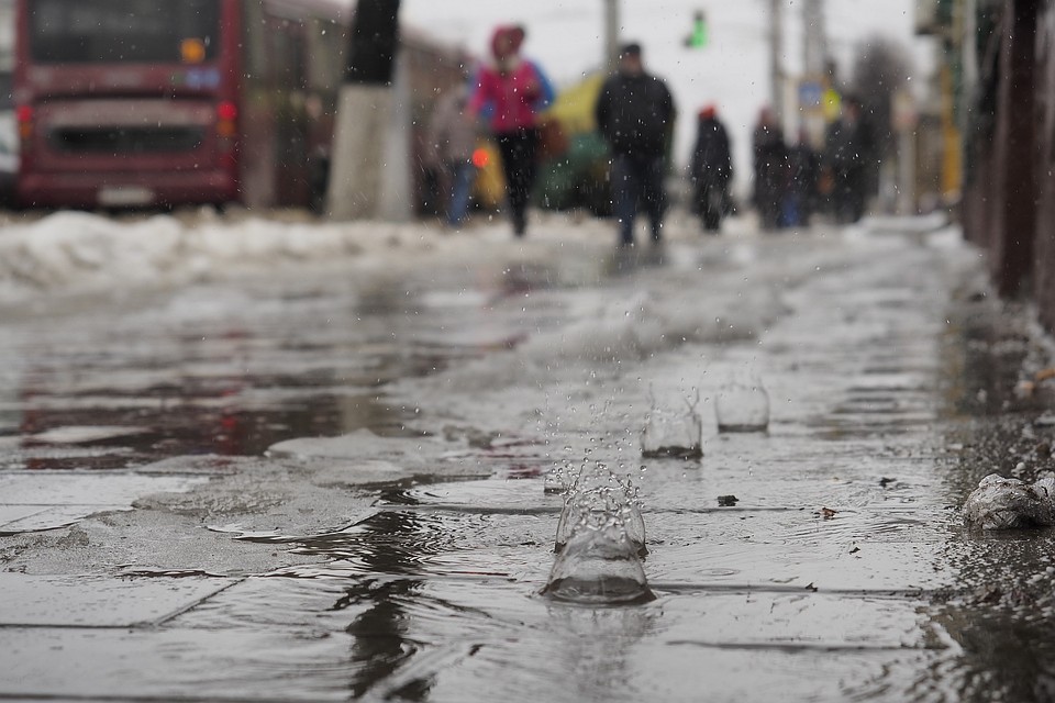 В Москве установилась теплая погода