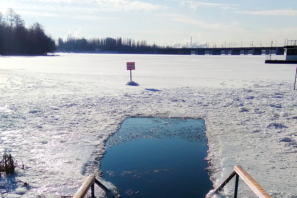 Роспотребнадзор: вода в местах купания на Крещение в Липецке безопасна