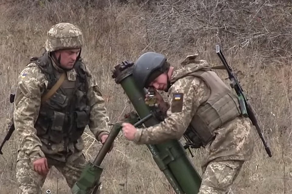 Украинские военные нанесли минометный удар по Горловке. Фото: facebook.com/pressjfo.news