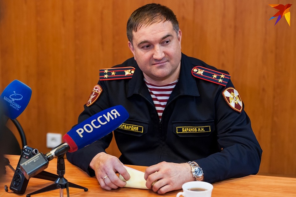 Игорь Баранов, начальник Управления Росгвардии по Орловской области