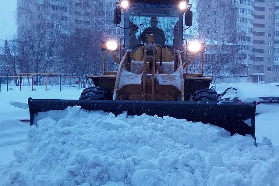Снегоуборка.