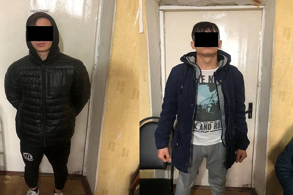 Подростков задержали по горячим следам (Фото: муниципальная полиция).