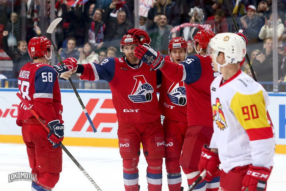 «Локомотив» - «Йокерит» - 5:0(2:0;1:0;2:0). ФОТО: ХК "Локомотив" ВКонтакте