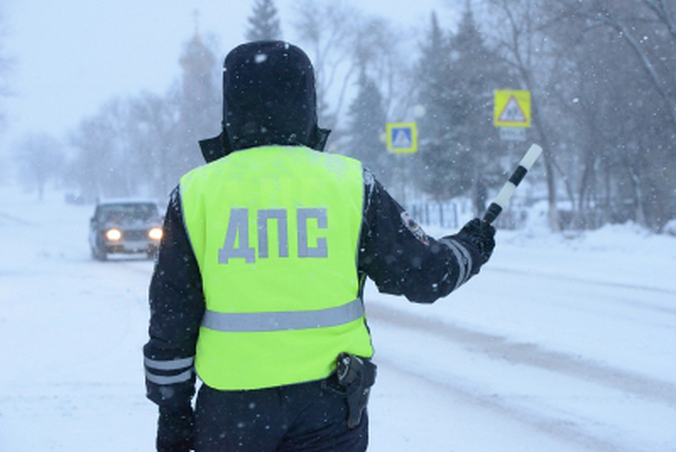 Парня остановили ГИБДД в Прибрежном.