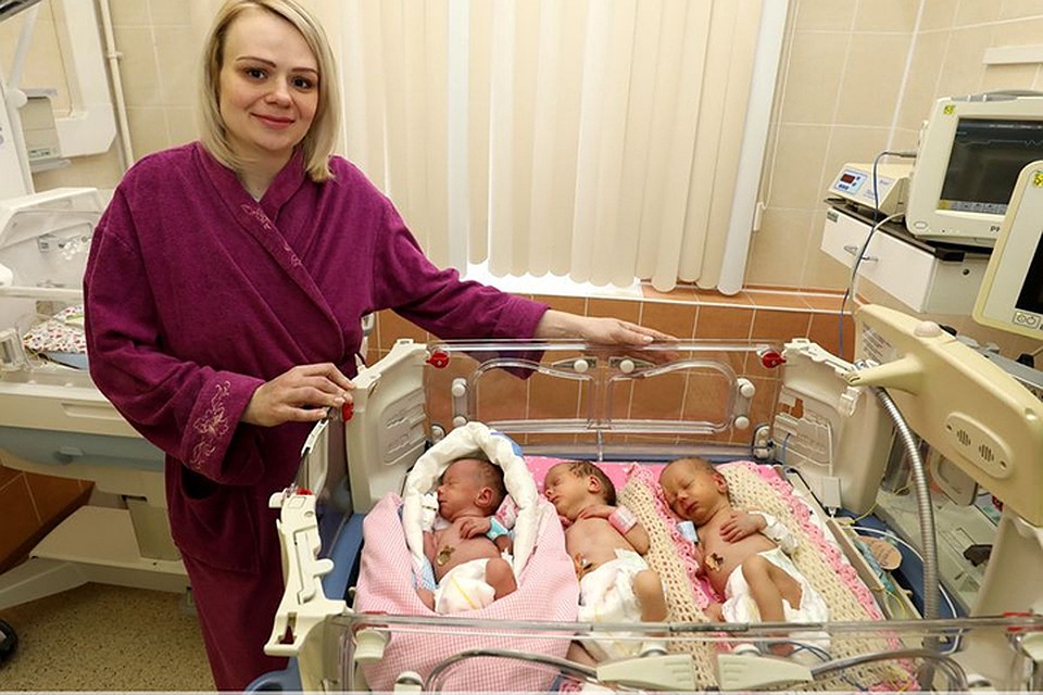 В Витебске родилась тройня! Фото: belta.by.