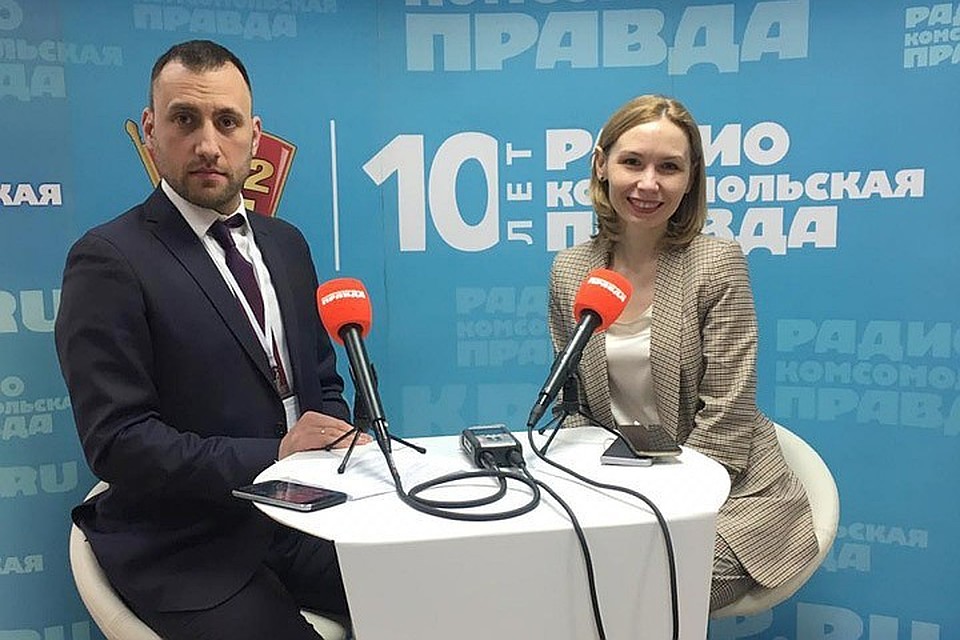 Начальник отдела по управлению брендами центрального дивизиона Группы Продо Таисия Морозова в Открытой студии Радио «Комсомольская правда».