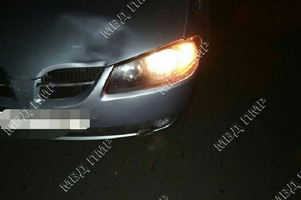Автомобиль помещен на штрафстоянку (Фото: МВД Приднестровья).