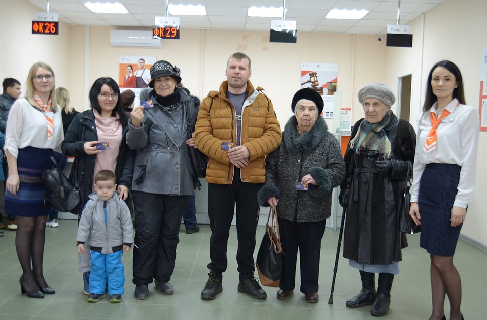 Пунктуальные и обязательные сызранские абоненты. Фото: Мария ГАЦУНАЕВА