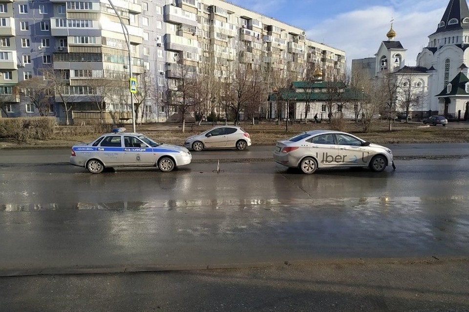 Водитель такси сбил ребенка. Фото: ГУ МВД РФ по Самарской области