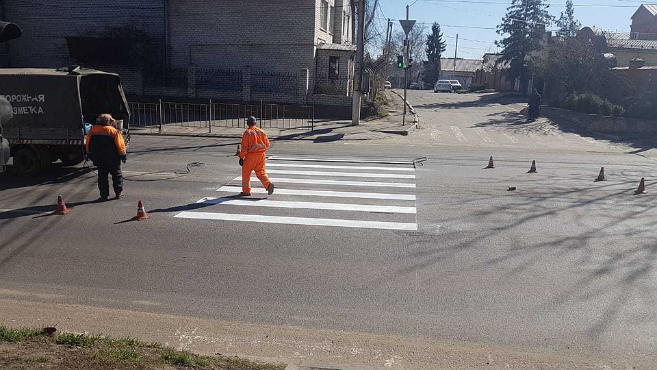На участке уже нанесли разметку, подход к нему отсыпят фрезератом