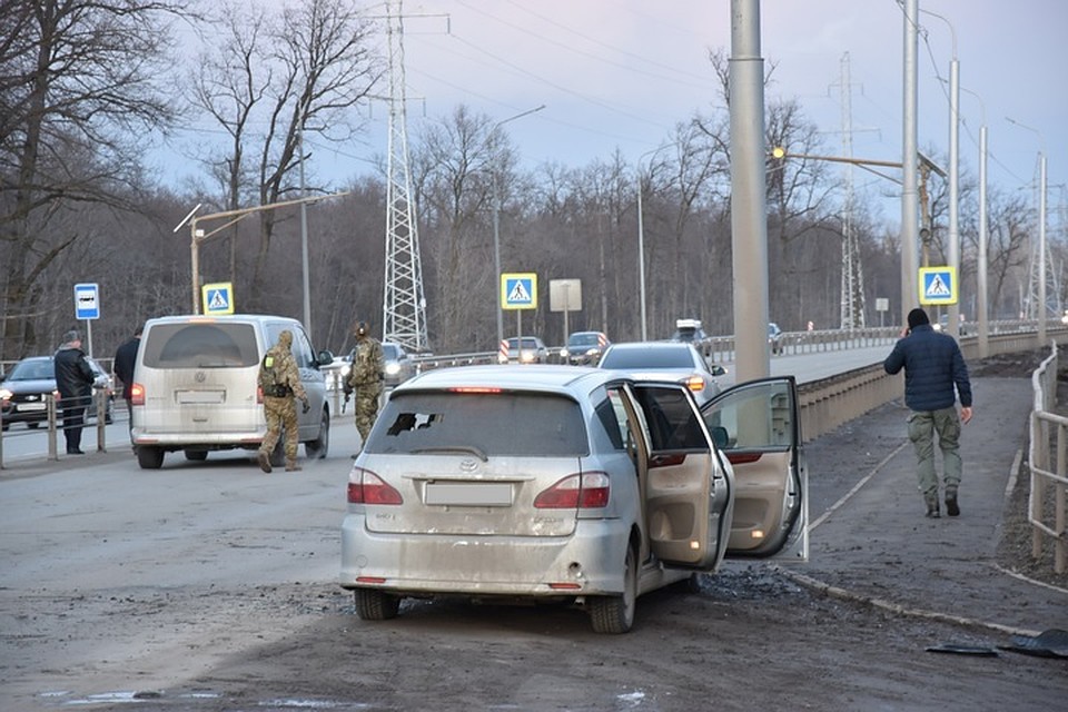 Напавшего ликвидировали прямо в автомобиле Фото: НАК