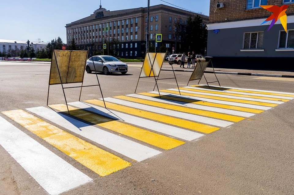 В апреле в Орле начнут обновлять дорожную разметку