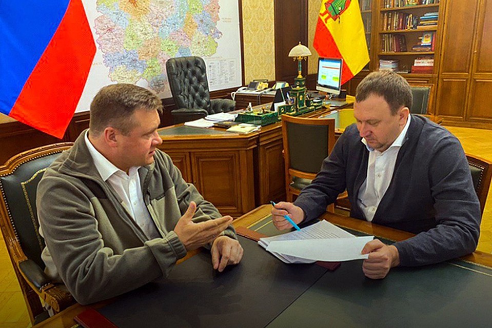 Губернатор Любимов дал указания заместителю Беленецкому 29 марта. Фото: ТКР.