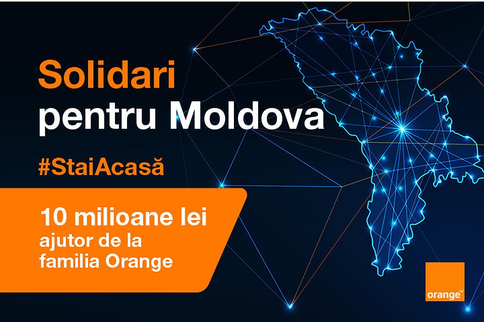 10 миллионов леев в помощь от семьи ORANGE