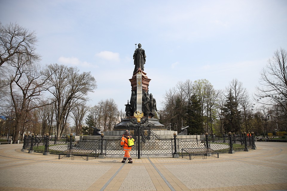 Нерабочая неделя в Краснодаре продлена до 30 апреля