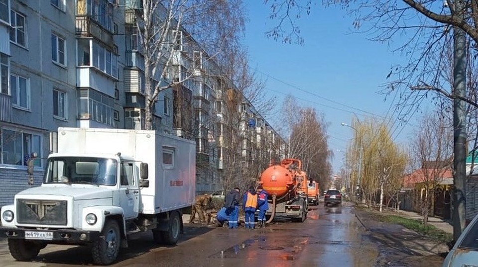 Порыв будут устранять весь день
