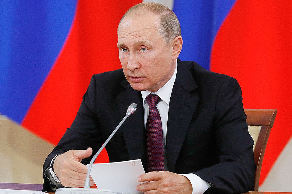 Президент России Владимир Путин. Фото Михаил Метцель/ТАСС