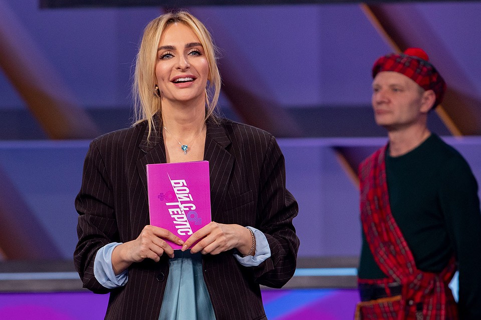 Екатерина Варнава на съемках шоу «Бой с герлс».