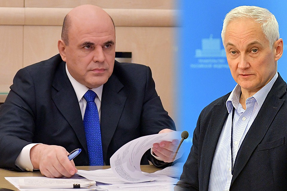 Михаил Мишустин и Андрей Белоусов Фото: REUTERS, ТАСС