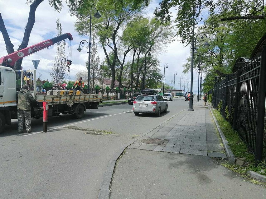 Проезд на набережную Спортивной гавани Владивостока открыт. Фото: Сайт администрации города