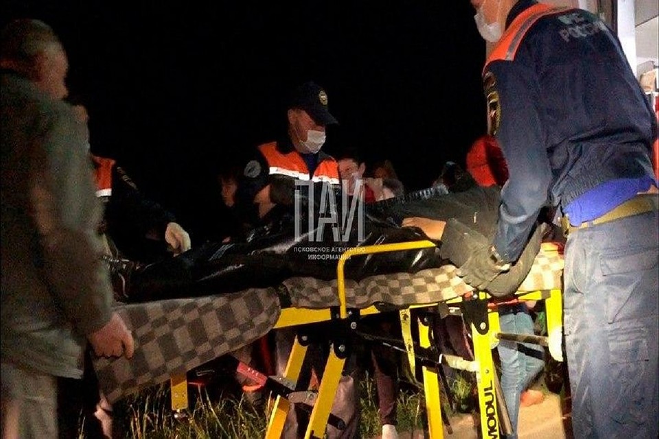 От удара пешеход отлетел в овраг