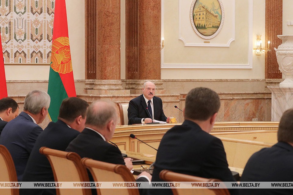 лукашенко провел совезщание с новым составом правительства. Фото: belta.by