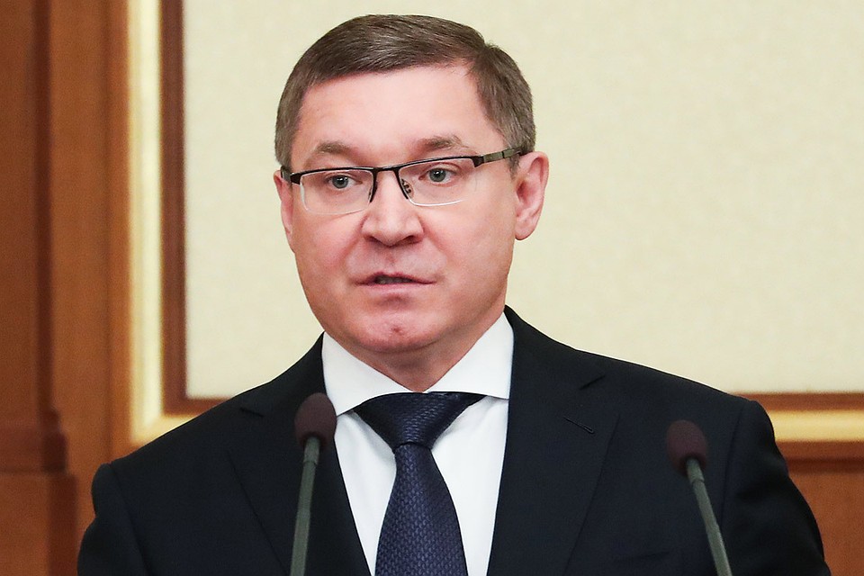 Министр строительства и ЖКХ России Владимир Якушев во время заседания правительства РФ. Фото: Екатерина Штукина/POOL/ТАСС
