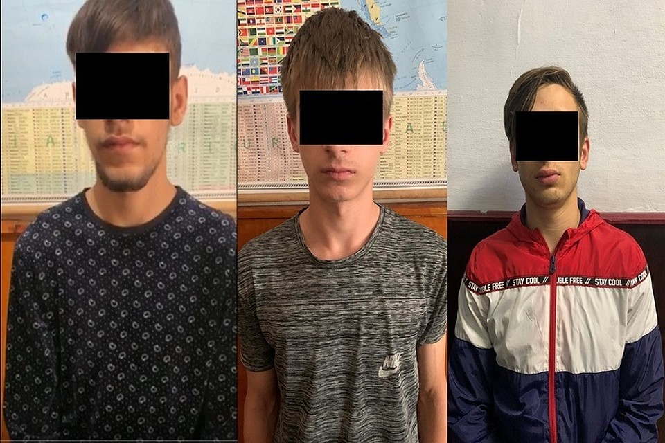 Преступной троице грозит до трех лет лишения свободы (Фото: столичная полиция).
