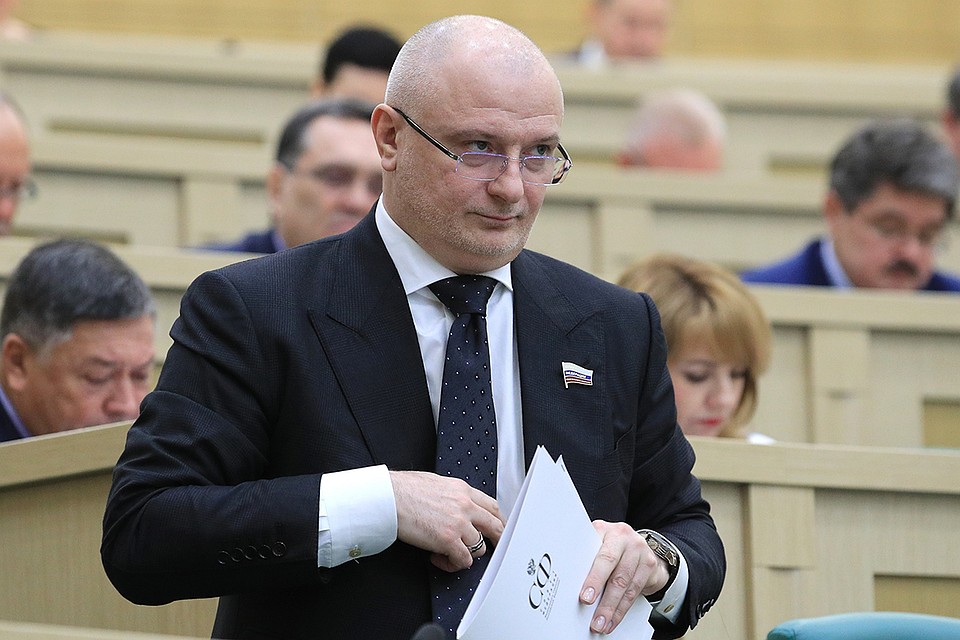 Сопредседатель рабочей группы по по разработке поправок в Конституцию России, сенатор Совфеда от Красноярска Андрей Клишас. Фото: Сергей Бобылев/ТАСС
