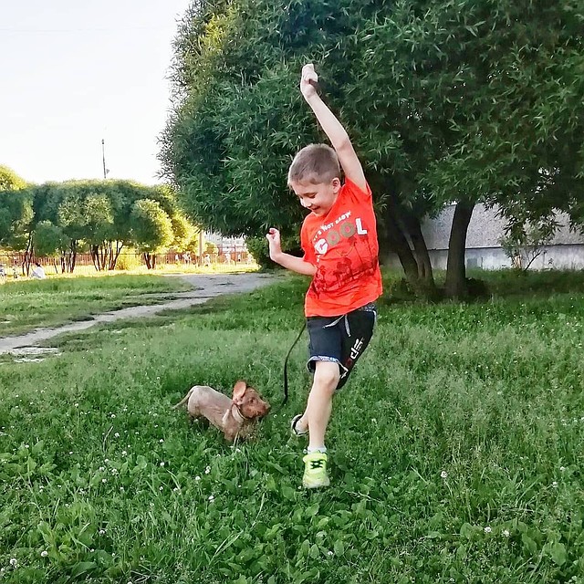 Дина Ермолина. Как здорово, когда есть верный друг! Клим, 7 лет, Вологда.