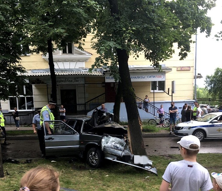 Жуткое ДТП в центре города.