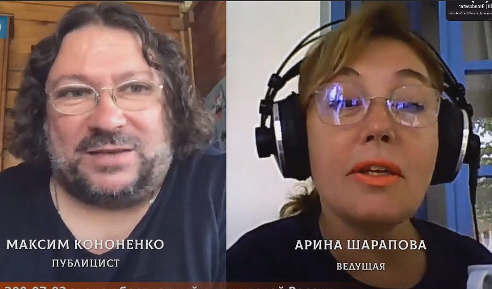 Арина Шарапова взяла интервью у Максима Кононенко.