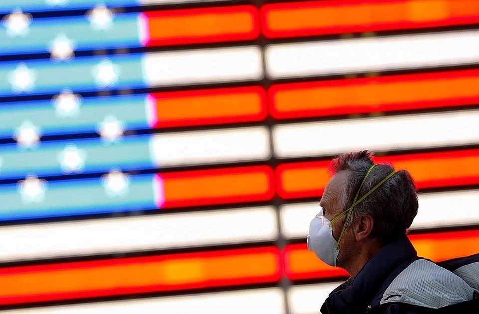 В США около 50 000 случаев COVID-19 за один день