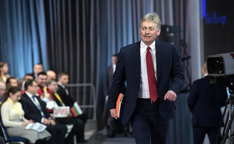 Дмитрий Песков отметил, что "идёт следствие, предстоит суд"