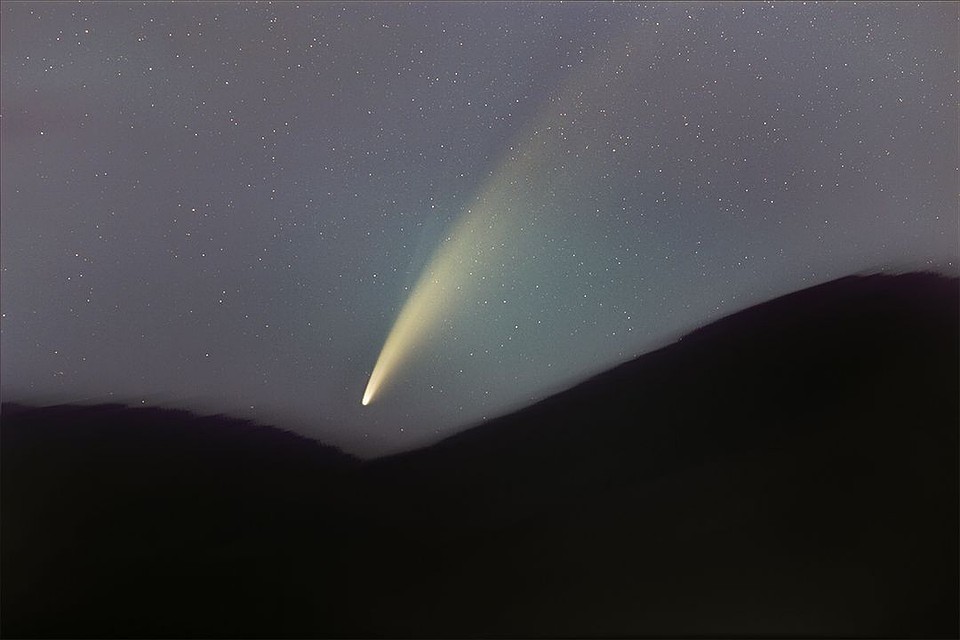 Новосибирский фотограф охотился за кометой две ночи. Фото: Алексей ПОЛЯКОВ, www.instagram.com/nsk365