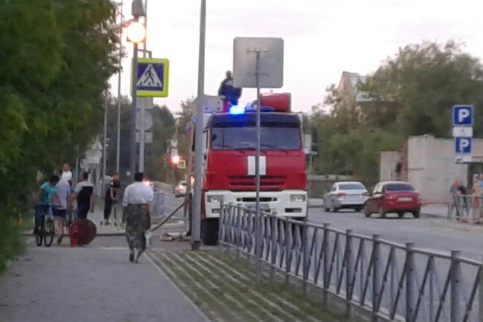 Фото с места происшествия: Татьяна Попова.