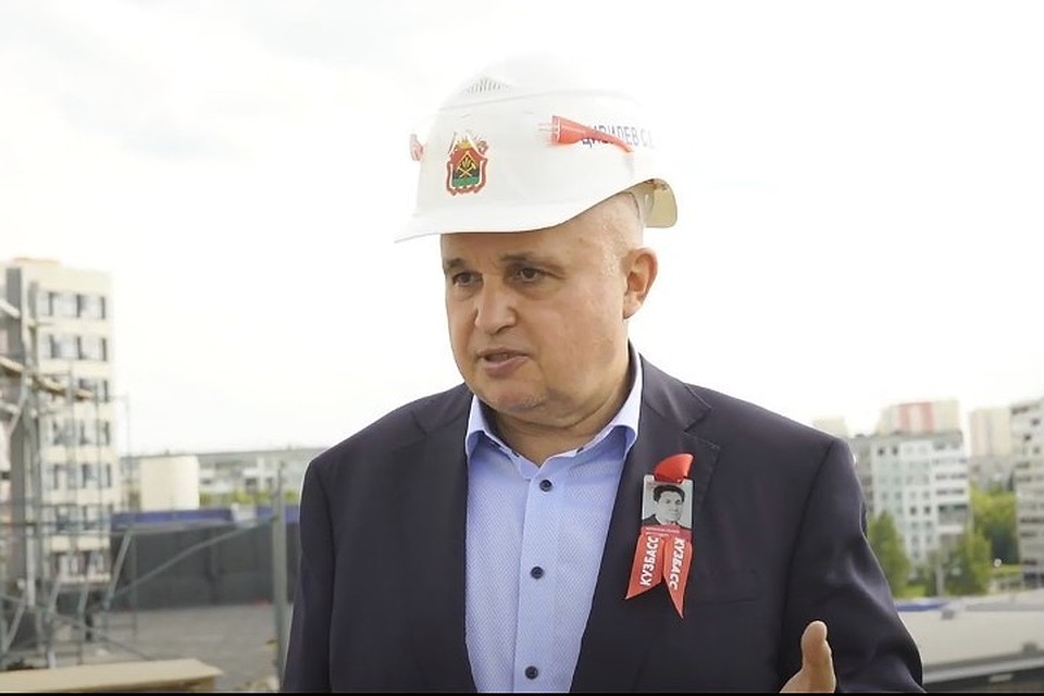 Цивилев рассказал о строительстве в Кузбассе. Кадр: «Цивилев.Live» /youtube